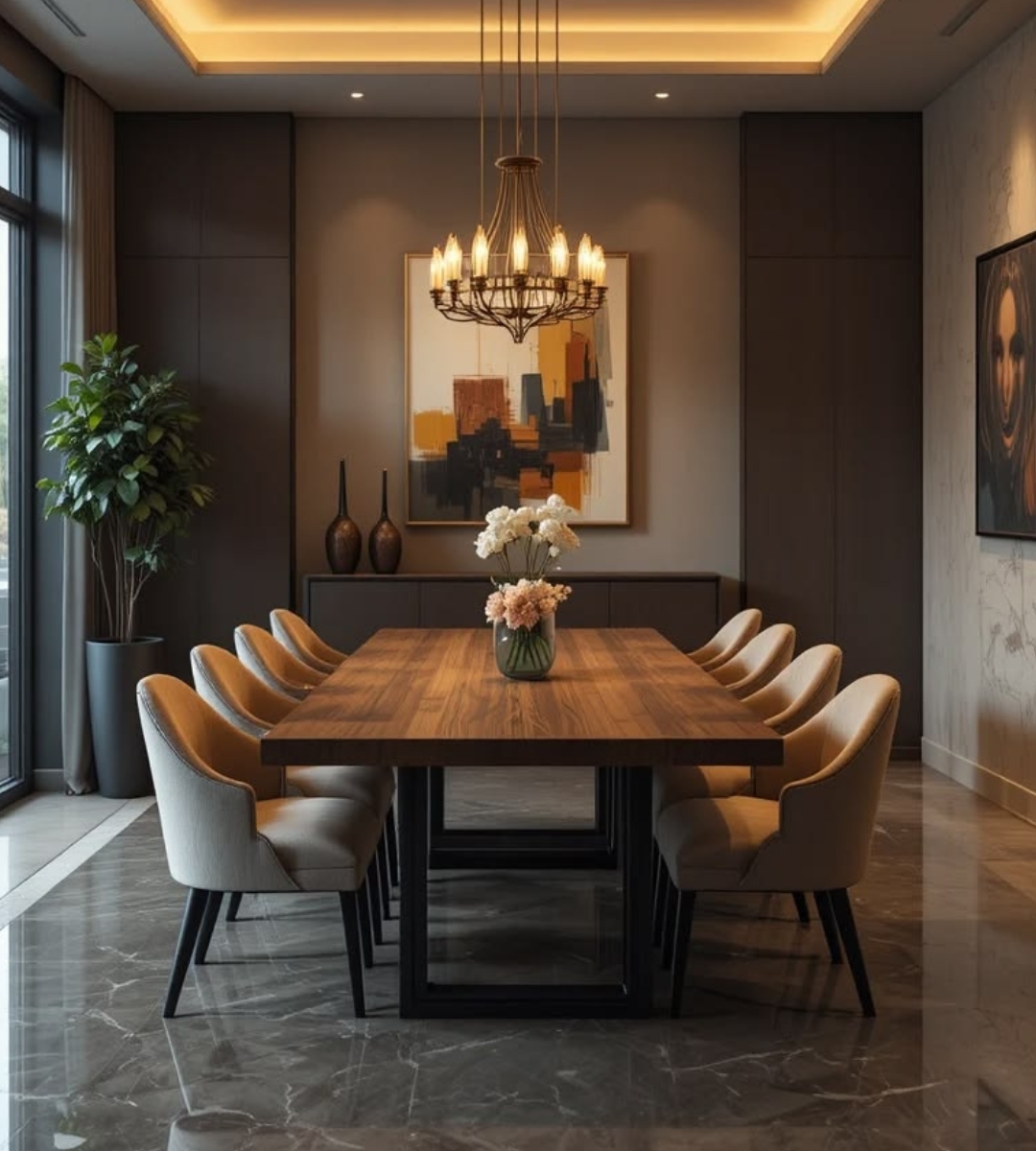 Luxury dining area
